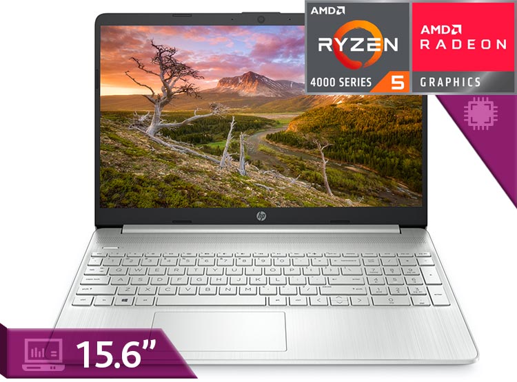 Notebook HP AMD RYZEN™ 5, 8GB RAM, 256GB SSD, AMD Radeon Graphics, 15.6"