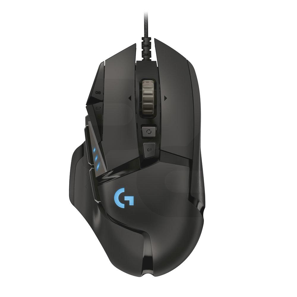 Mouse Gamer Logitech G502 Hero Óptico USB