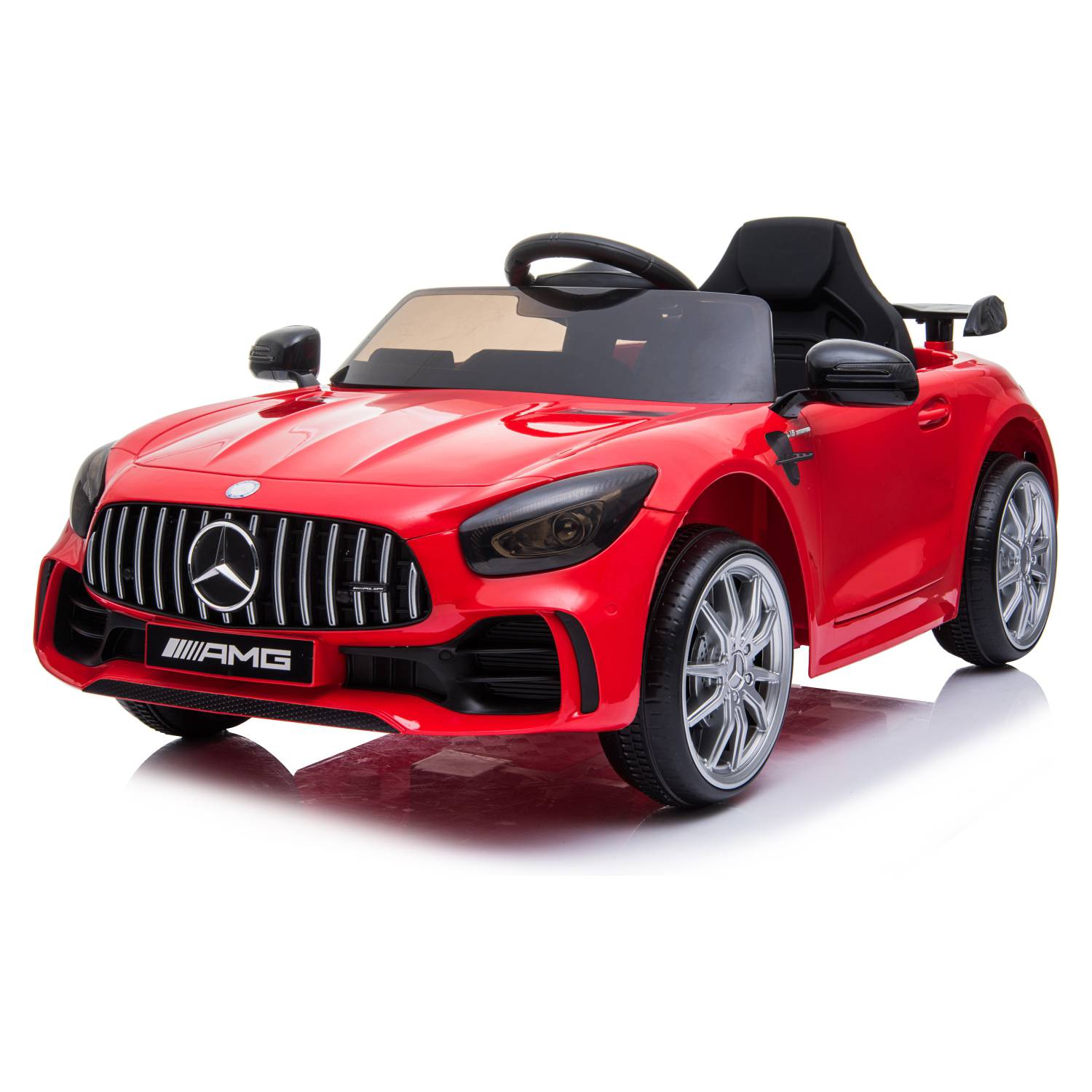 Jeep A Batería Mercedes Benz Rojo, 12 Volt, Control Remoto, Luces, Mp3