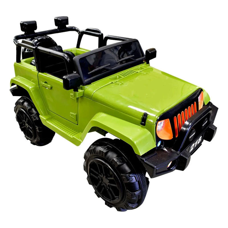 Auto A Bateria Jeep 12v Control Remoto, Luces, Mp3