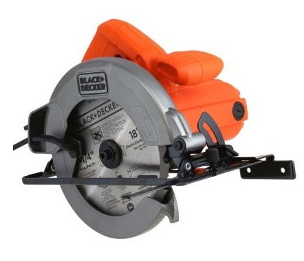 Sierra Circular Eléctrica 7 1/4" 1400W Black + Decker