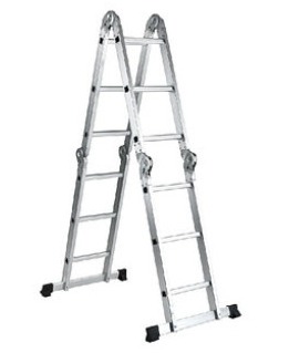 Escalera Aluminio Multipropósito 12 Peldaños, 3.27 Mt,  Slim Mc Carthy