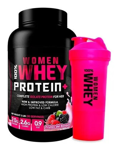 Proteina 100% Women Whey 2 Lbs + Sahker De Regalo