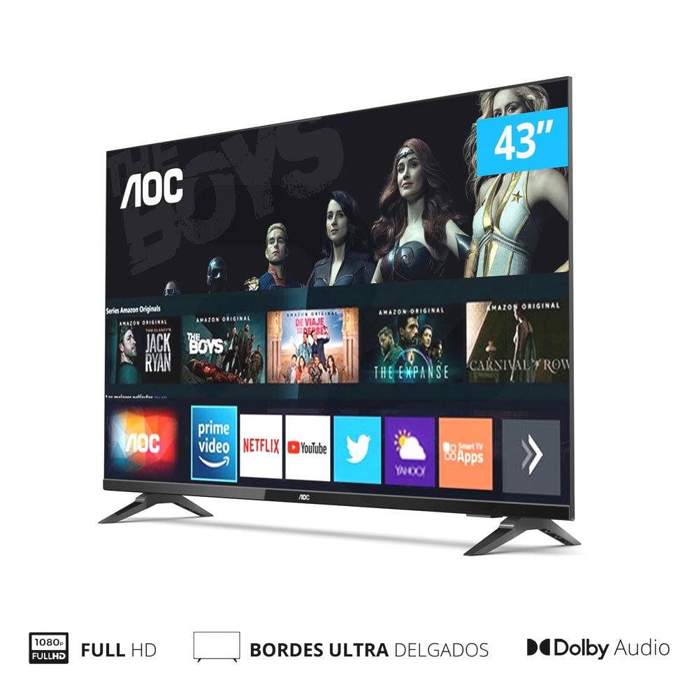 Led Smart TV AOC 43" Full HD WiFi
