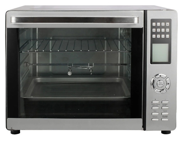 Horno Eléctrico Klauben Digital 36 Litros Inox, 2 Años De Garantía