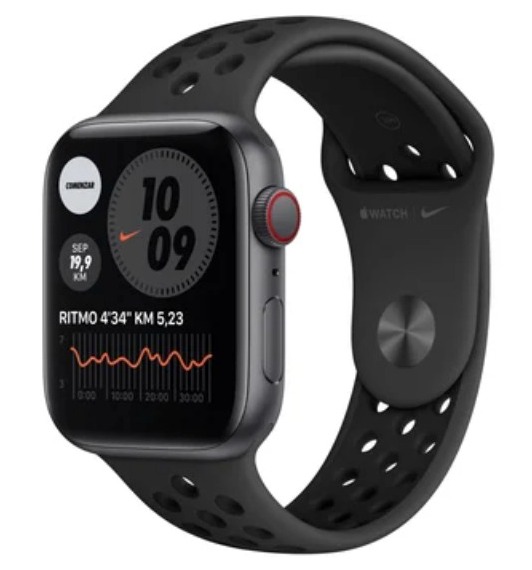 Apple Watch Nike SE GPS, 40mm Space Gray,  Black Nike Sport Band