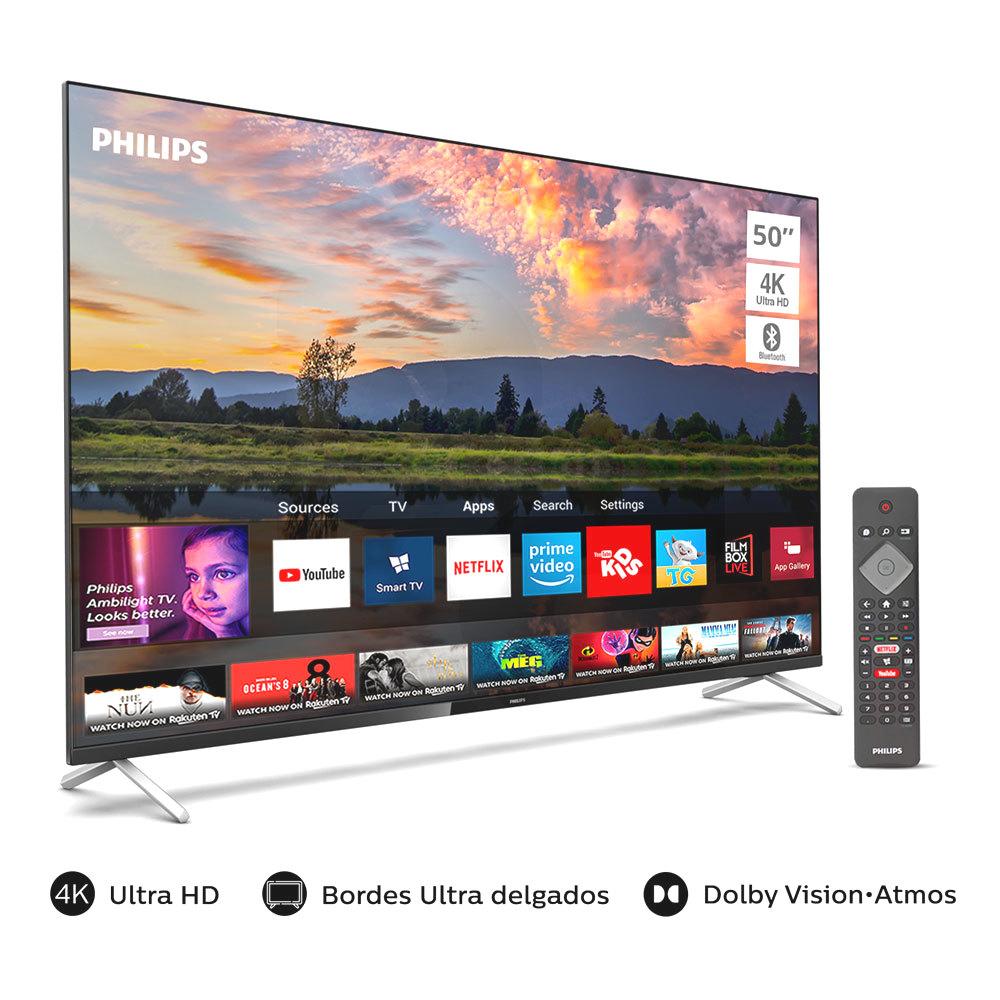 Smart TV 50' Philips Ultra HD 4K WiFi