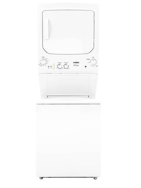 Centro de Lavado Eléctrico Blanco 18Kg /10Kg Mabe