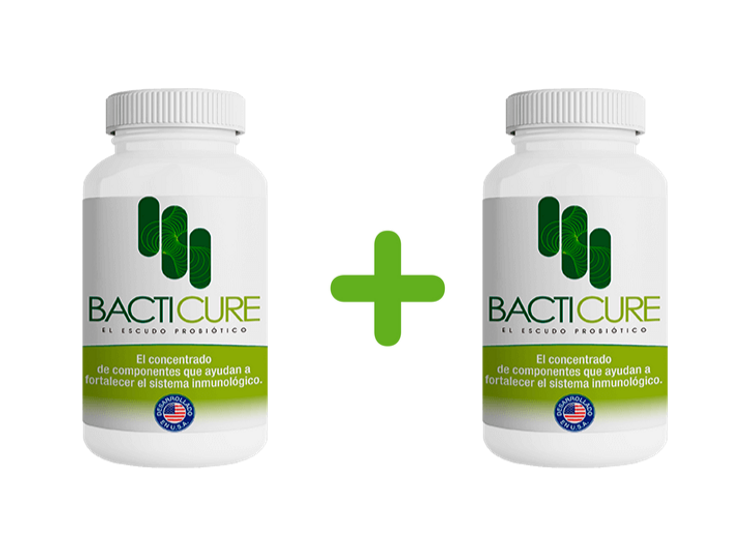 Bacticure Escudo Probiotico 2x1, 60 días