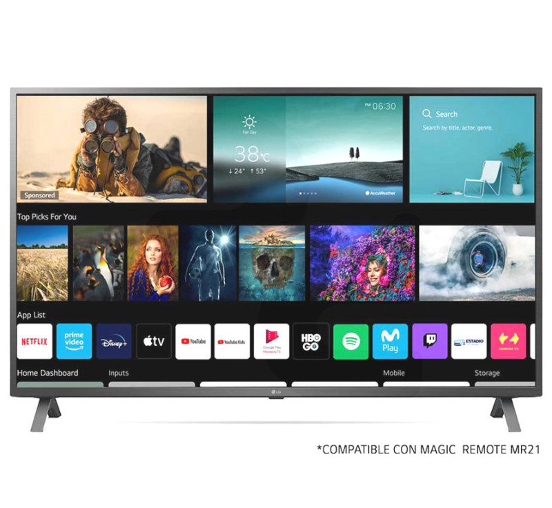 Smart TV LG 55'' Ultra HD 4K WiFi