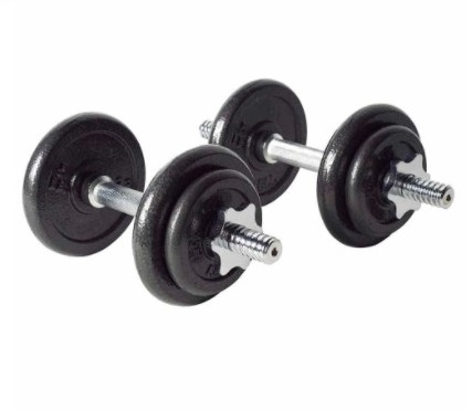 Set De Pesas Acero 15 kg Athletic Works