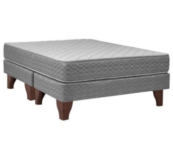 Cama Europea Apolo Black 2 Plazas Base Dividida Celta