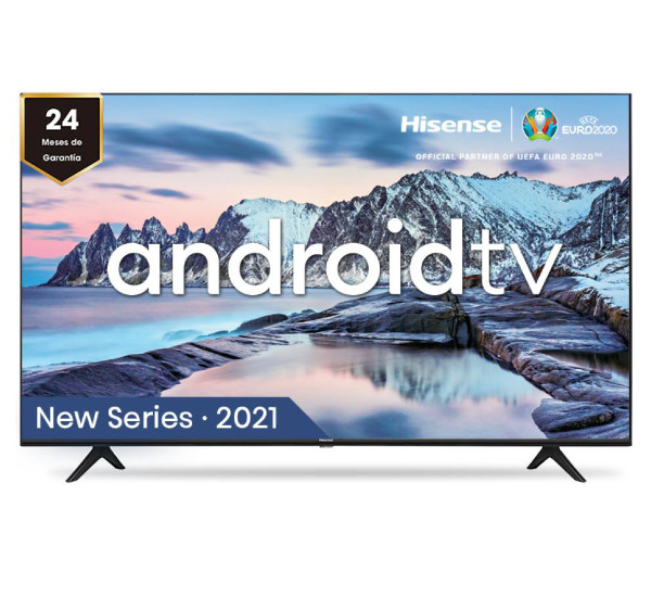 LED 55" 4K HDR, Android Smart TV Con Google Assistant, Hisense
