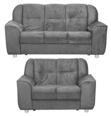 Living Francia 3.2 Gris Oscuro Innovamobel