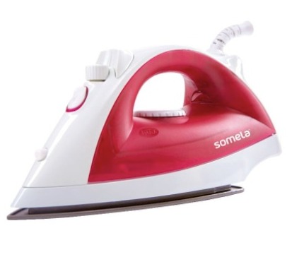 Plancha Somela Anti Adherente 1200 Watts, 1 Año De Garantía