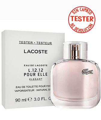 Lacoste L.12.12 Pour Elle Elegant Edt 90 Ml (Tester)