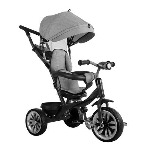Triciclo 360° Bebesit Desmontable Gris