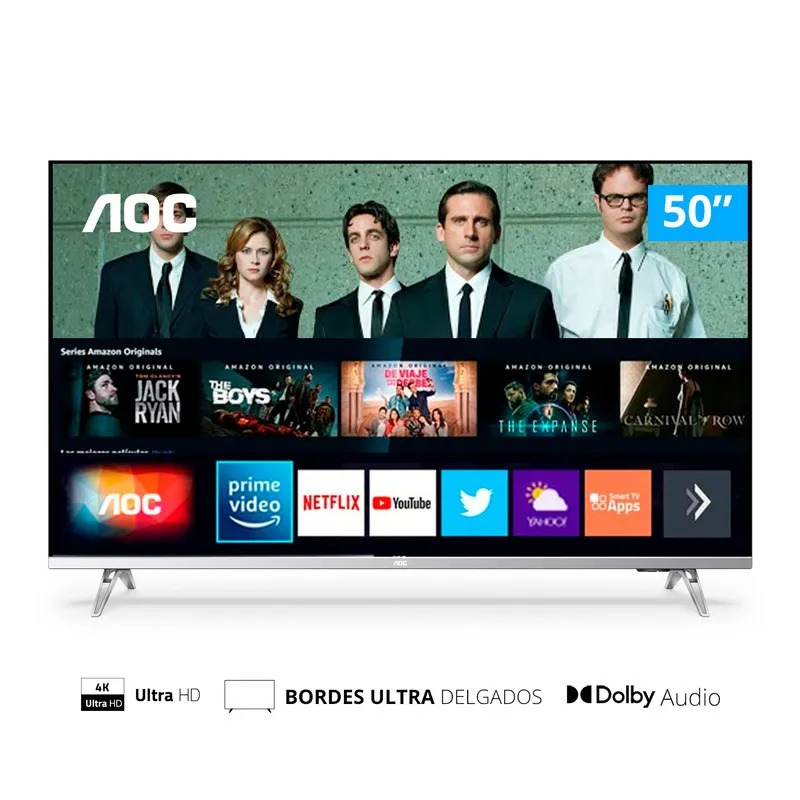 Led 50' Smart Tv AOC 4k Ultra Hd