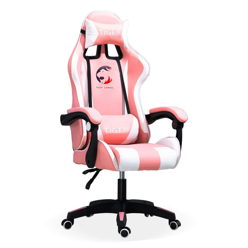 Silla Gamer Ergonómica Ajustable Masajeador Usb Reclinable