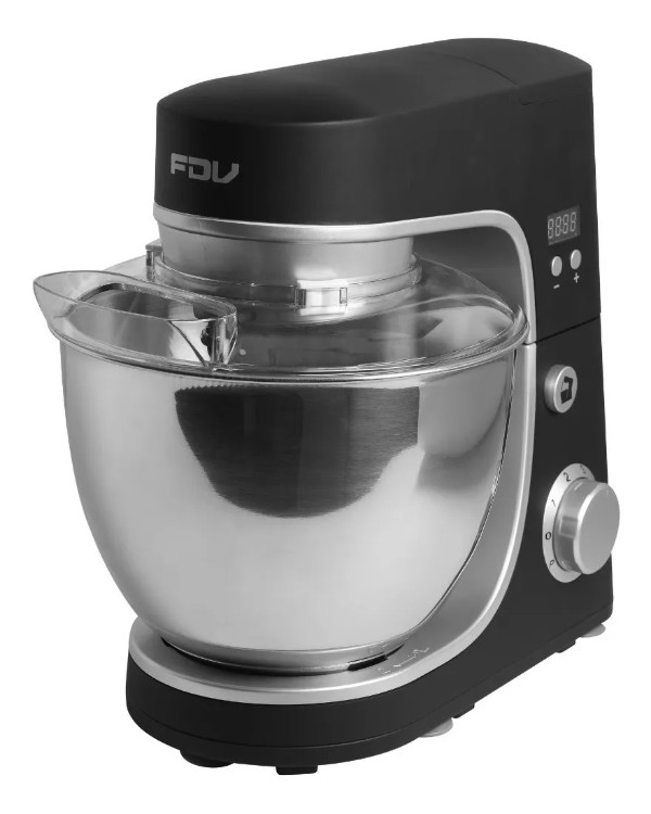 Batidora Pedestal FDV Venus Negra 800W, 4.2 Litros