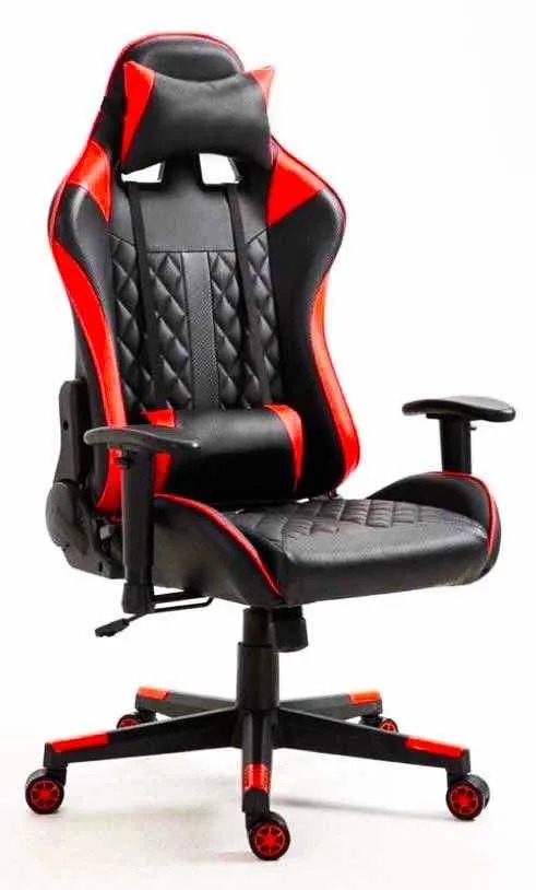 Silla Gamer Profesional 180° Reclinable, Soporta 150 Kg