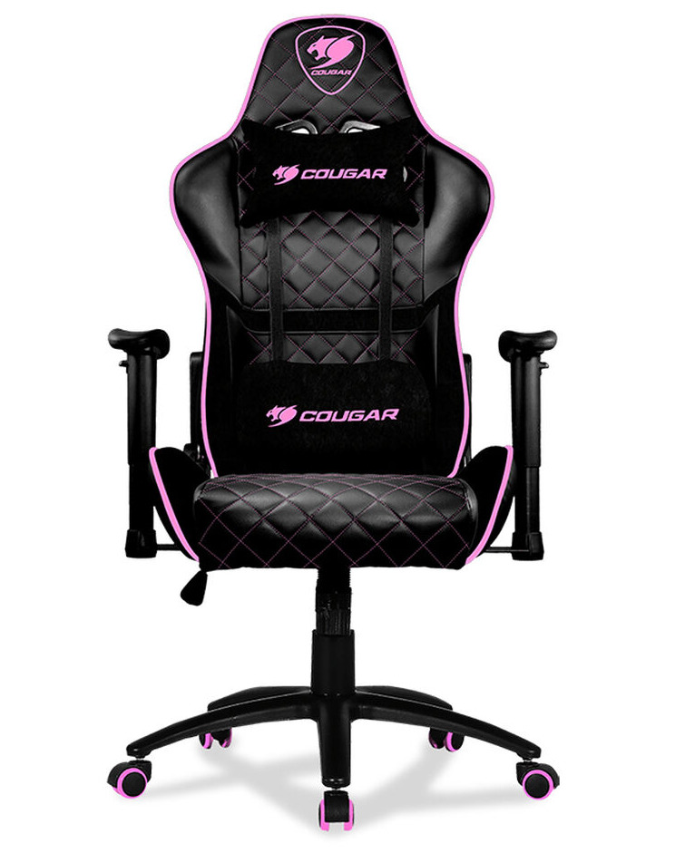 Silla Gamer Cougar Armor One EVA Negra, Soporta 160 Kg