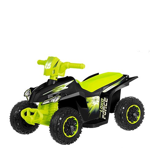 Cuatrimoto Eléctrica Loko Toys Force Negra/Verde