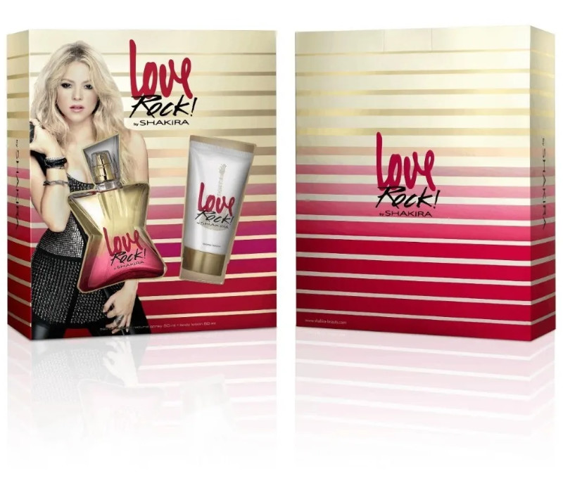 Set Love Rock Edt 50ml + Body Lotion 50ml Shakira