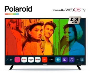 LED Polaroid 50' 4K Ultra HD Smart Web OS