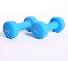 Par Mancuernas 3 kg C/U Celeste Athletic Works