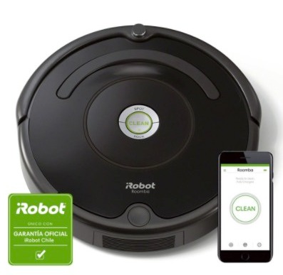 Aspiradora Robot iRobot Roomba 675, Compatible Con Alexa y Google