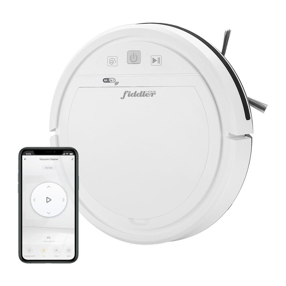Aspiradora Robot Fiddler FD-FH2020W, WiFi, 350 ML