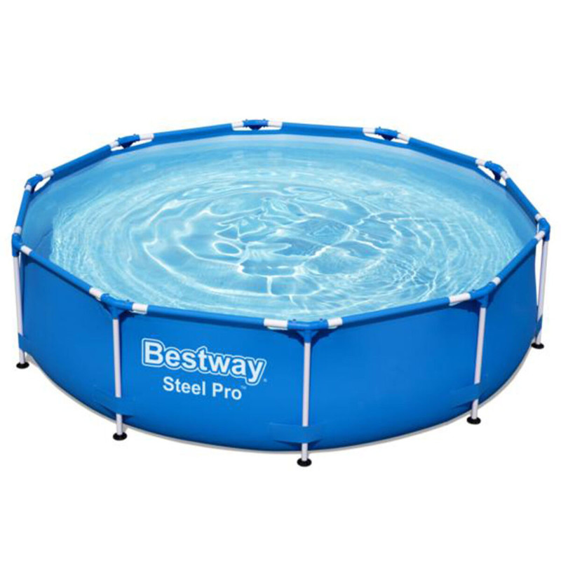 Piscina Estructural Bestway Redonda 4678 Litros + Bomba De Filtro