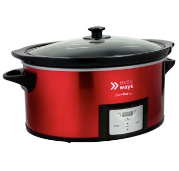 Olla de Cocción Lenta EasyWays Slow Pot Mini 3.8 Litros