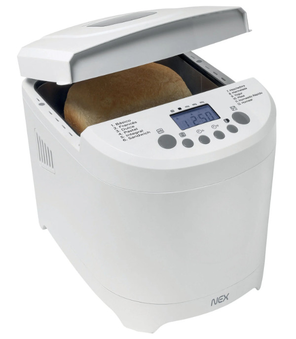 Máquina De Pan Nex 900g 12 Programas