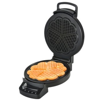 Wafflera Corazón Blanik BWC078