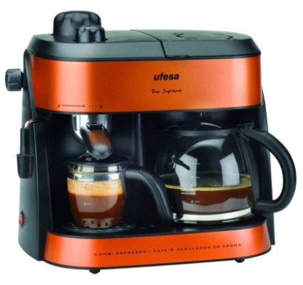 Cafetera Ufesa Coffee Maker Expresso 2 en 1 CK7355