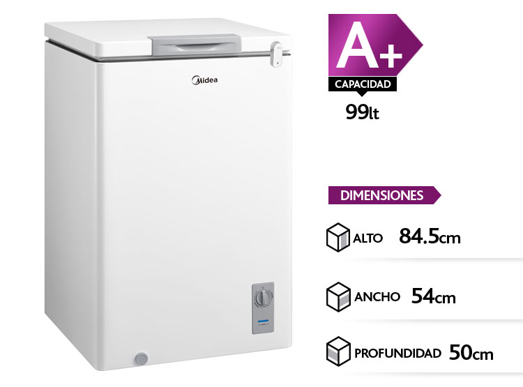 Freezer Horizontal Midea 99 Litros