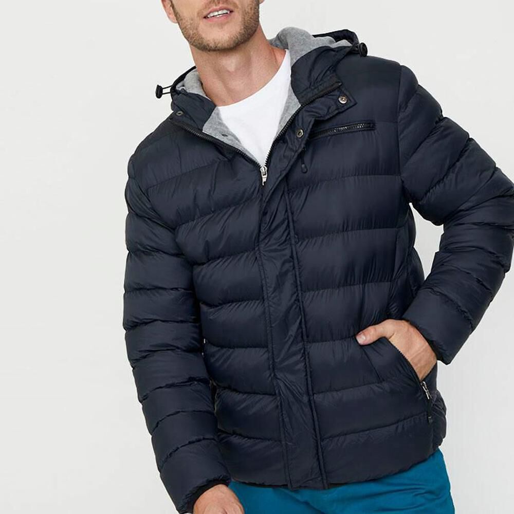 Parka Hombre Peroé, 4 Colores Disponibles, Tallas S, M, L y XL
