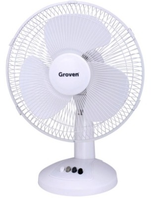 Ventilador Sobremesa Groven 12 Pulgadas RT-30A White