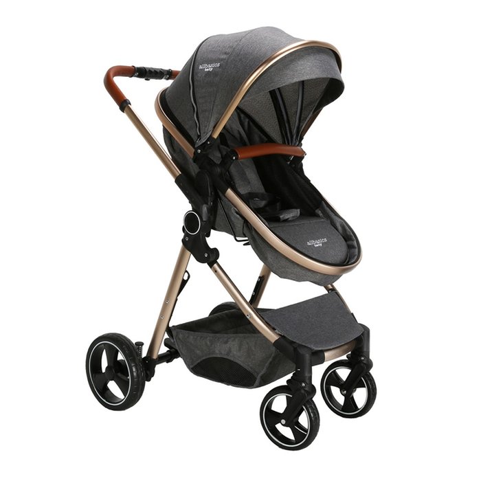 Coche Compacto MIKE Color Gris y Bronce