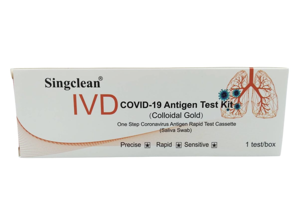 Test Rapido Antigeno Saliva Singclean Covid-19