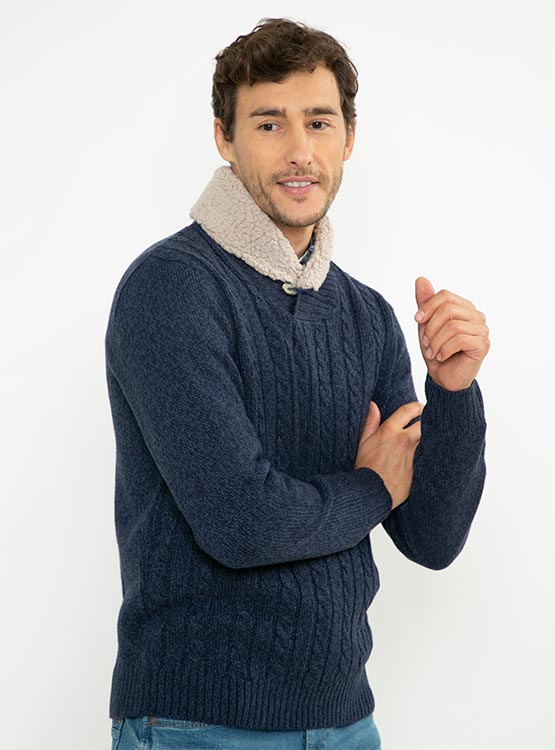 Sweater Kenneth Stevens Cuello Cruzado
