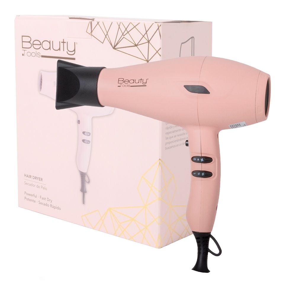 Secador De Pelo Beauty Tools Alta Potencia Y Secado Rápido