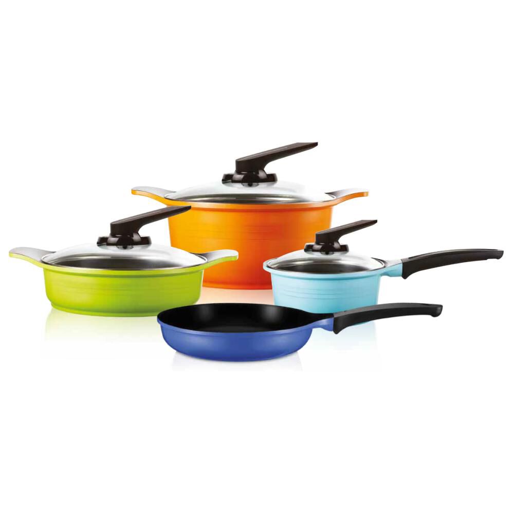 Bateria De Cocina Roichen Natural, 7 Piezas