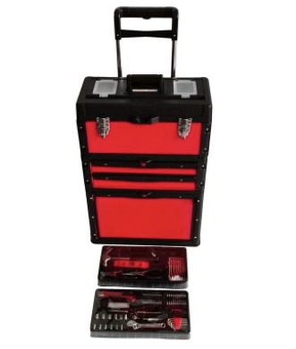 Caja de Herramientas Hyper Tough + 86 Herramientas