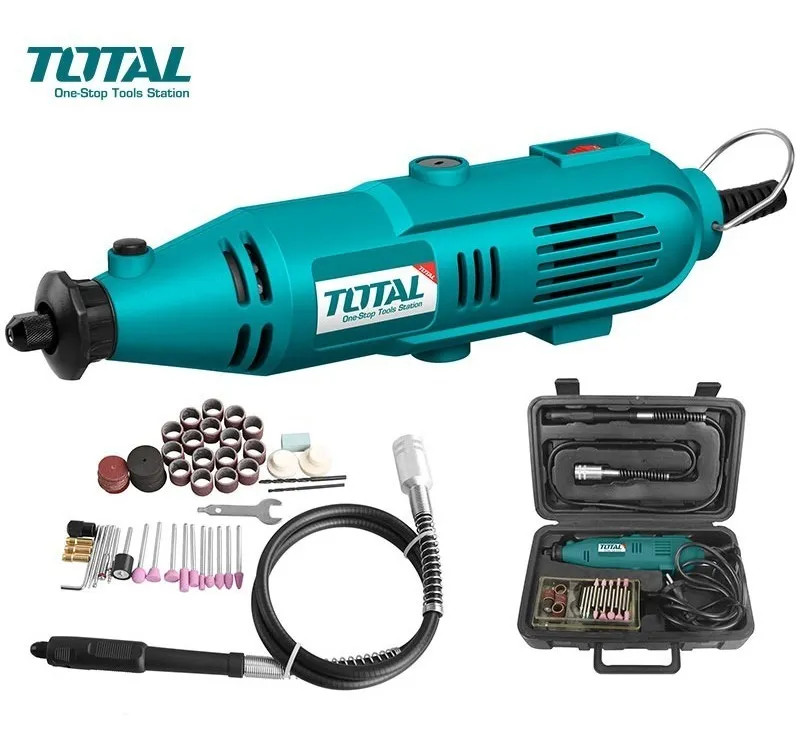 Herramienta Multiuso Total 130W + 100 Accesorios