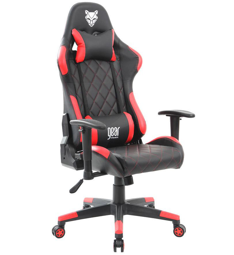 Silla Gamer Gear Kuden V2 Black/Red