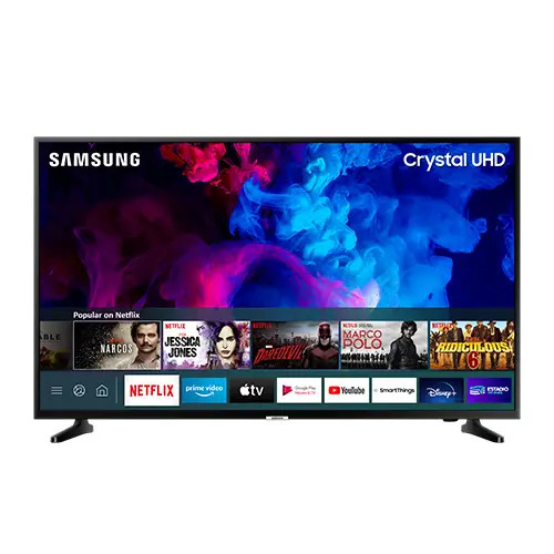 LED Samsung 50" Ultra HD 4K Smart TV TU7090 Crystal
