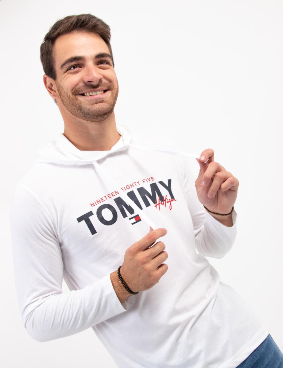 Polera Manga Larga Hombre Tommy Hilfiger
